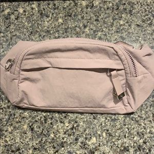 Lululemon light pink belt bag